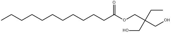 2,2-bis(hydroxymethyl)butyl laurate Struktur