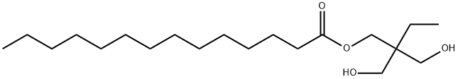 2,2-bis(hydroxymethyl)butyl myristate Struktur