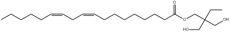 (9Z,12Z)-9,12-オクタデカジエン酸2,2-ビス(ヒドロキシメチル)ブチル 化学構造式