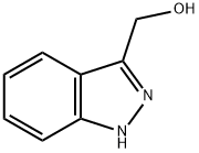 3-(HYDROXYMETHYL)INDAZOLE 化学構造式