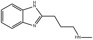 [3 - (1H - 苯并咪唑 - 2 - 基) - 丙基] - 甲基 - 胺,64137-52-6,结构式