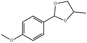 2-(4-methoxyphenyl)-4-methyl-1,3-dioxolane  Struktur