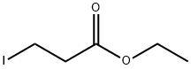 3-ヨードプロピオン酸エチル 化学構造式