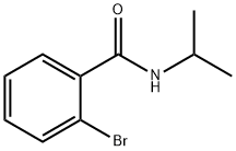 2-ブロモ-N-イソプロピルベンズアミド 化学構造式