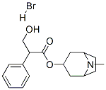 アトロピン臭化水素酸塩 化学構造式