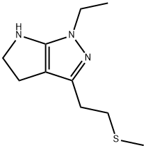 641584-87-4 Pyrrolo[2,3-c]pyrazole, 1-ethyl-1,4,5,6-tetrahydro-3-[2-(methylthio)ethyl]- (9CI)