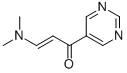 (E)-3-(DIMETHYLAMINO)-1-(PYRIMIDIN-5-YL)PROP-2-EN-1-ONE Struktur