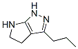 Pyrrolo[2,3-c]pyrazole,  1,4,5,6-tetrahydro-3-propyl- Structure