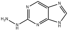 2H-Purin-2-one, 1,3-dihydro-, hydrazone (9CI) Structure