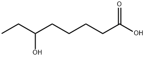 6-羟基辛酸, 64165-18-0, 结构式