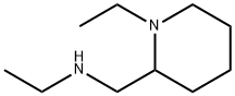 N,N-二乙基-2-哌啶甲胺, 64168-09-8, 结构式