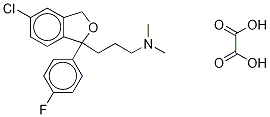 5-氯去氰基西酞普兰草酸盐 结构式