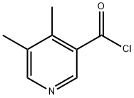 3-Pyridinecarbonyl chloride, 4,5-dimethyl- (9CI) 结构式