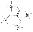 trimethyl-[4-trimethylsilyl-2,3-bis(trimethylsilylmethyl)but-2-enyl]si lane Struktur
