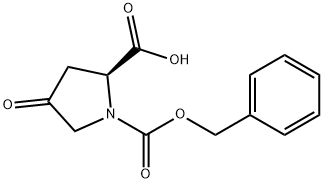 N-CBZ-4-氧-L-脯氨酸, 64187-47-9, 结构式