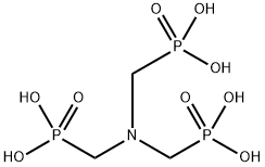 Amino tris(methylene phosphonic acid) Structure