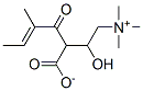 Tiglylcarnitine Struktur