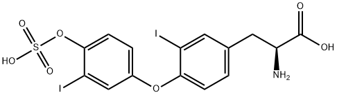 3,3'-diiodothyronine-4-sulfate Struktur