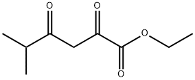 ethyl 5-methyl-2,4-dioxohexanoate Struktur