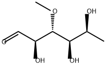 3-O-methyl-6-deoxy-D-talose Structure