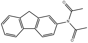 2-DIACETYLAMINOFLUORENE Structure