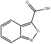 2,1-苯并异恶唑-3-羧酸,642-91-1,结构式