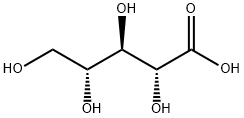 D-核糖酸,642-98-8,结构式