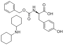 64205-13-6 N-ALPHA-CARBOBENZOXY-D-TYROSINE DICYCROHEXYLAMMONIUM SALT