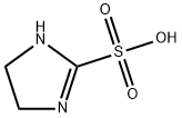 4,5-ジヒドロ-1H-イミダゾール-2-スルホン酸 化学構造式