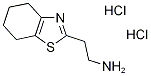 2-(4,5,6,7-tetrahydro-1,3-benzothiazol-2-yl)ethanamine(SALTDATA: 2HCl 0.35H2O 0.12NaBr) Structure