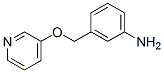 Benzenamine, 3-[(3-pyridinyloxy)methyl]- (9CI) Structure