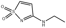 3-Isothiazolamine, N-ethyl-, 1,1-dioxide (9CI) Structure
