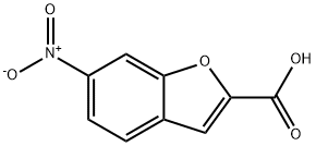 2-BENZOFURANCARBOXYLIC ACID, 6-NITRO-,64209-68-3,结构式