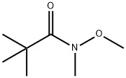N-メトキシ-N-メチルピバルアミド 化学構造式