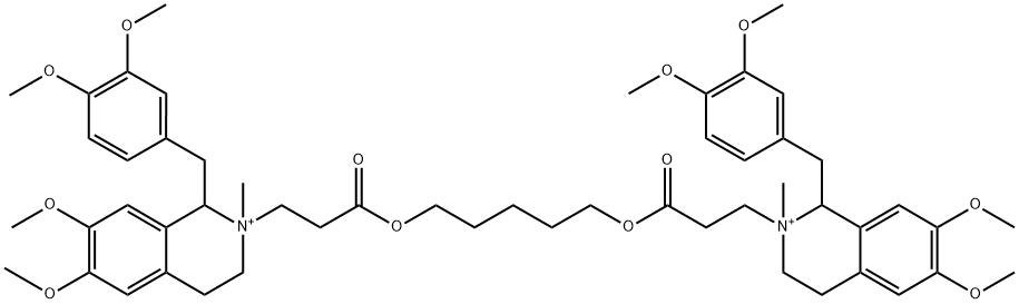 Atracurium besylate Structure