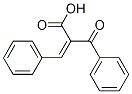 (Z)-2-benzoyl-3-phenylacrylic acid Struktur