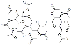 D-(-)-十一烷酸乙酯棉子糖, 6424-12-0, 结构式