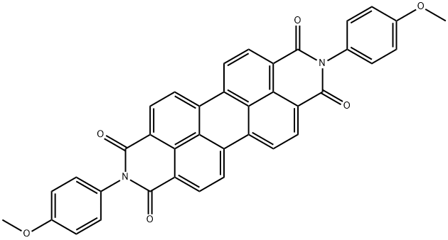 2,9-bis(p-anisyl)anthra[2,1,9-def:6,5,10-d'e'f']diisochinolin-1,3,8,10(2H,9H)-tetron