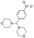 4,4'-(4-ニトロベンジリデン)ジモルホリン 化学構造式