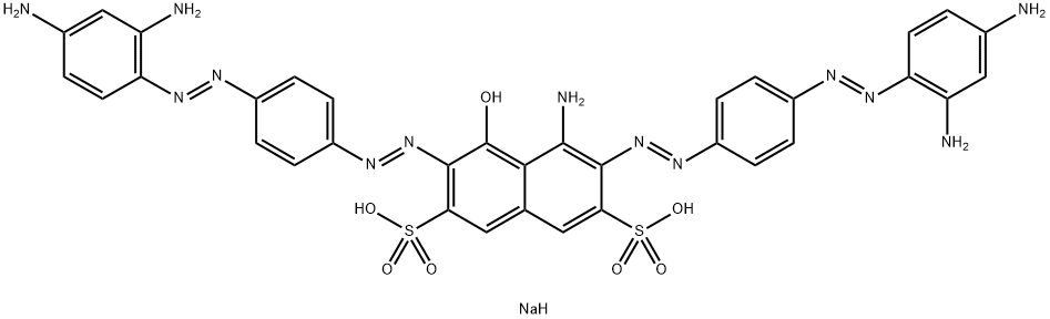 Dinatrium-4-amino-3,6-bis[[4-[(2,4-diaminophenyl)azo]phenyl]azo]-5-hydroxynaphthalin-2,7-disulfonat