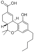 DL-11-NOR-9-CARBOXY-DELTA-9-THC Struktur