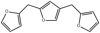 Furan, 2,4-bis(2-furanylmethyl)- Struktur
