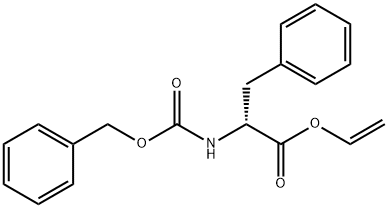 N-(Benzyloxycarbonyl)-D-phenylalanine vinyl ester Structure