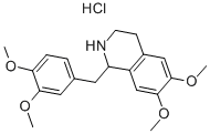 Tetrahydropapaverine hydrochloride Structure