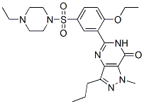 ホモシルデナフィル 化学構造式