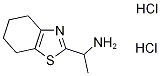 1-(4,5,6,7-tetrahydro-1,3-benzothiazol-2-yl)ethanamine(SALTDATA: 2.5HCl 0.2H2O)|1 - (4,5,6,7 -四氢- 1 ,3 -苯并噻唑- 2 -基)盐酸二乙胺
