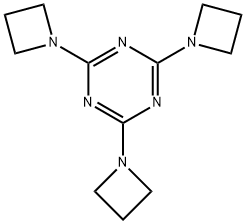 1,3,5-Triazine, 2,4,6-tris(1-azetidinyl)- Struktur