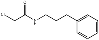 2-CHLORO-N-(3-PHENYL-PROPYL)-ACETAMIDE Struktur