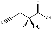 Alanine, 3-cyano-2-methyl- (9CI) Structure