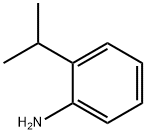 2-イソプロピルアニリン 化学構造式